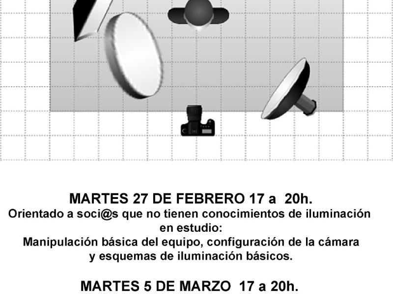 Talleres prácticos de&nbsp;iluminación