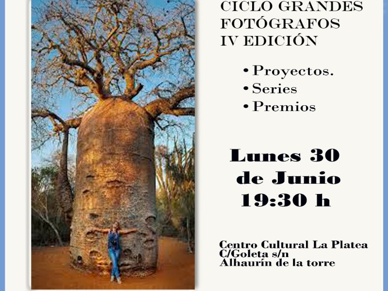 CICLO GRANDES FOTÓGRAFOS –&nbsp;KATY&nbsp;GÓMEZ