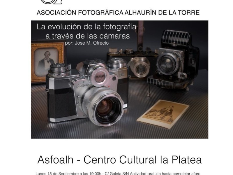 La evolución de la fotografía a través de las&nbsp;cámaras