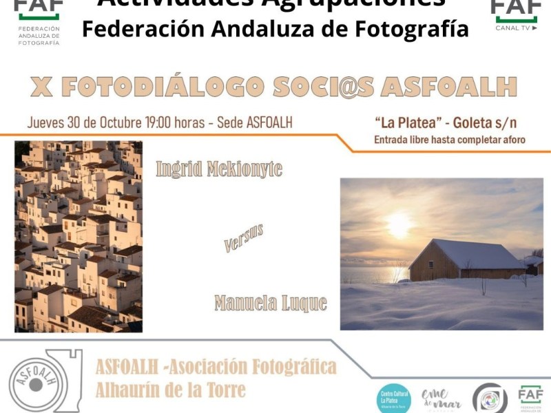 X Fotodiálogo: Ingrid Mekionyte & Manuela&nbsp;Luque