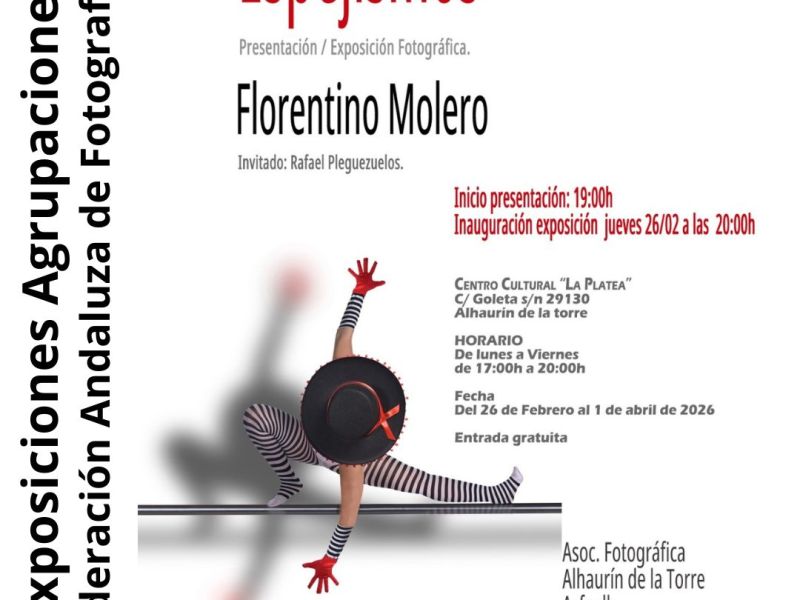 Doble cita con Florentino Molero en el Centro Cultural La&nbsp;Platea