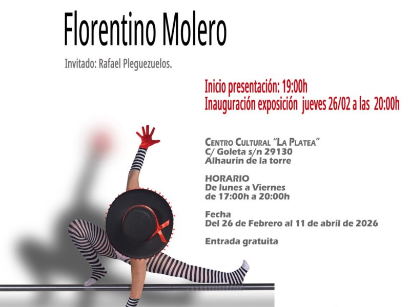 Inauguración de la exposición de Florentino Molero&nbsp;“Espejismo”