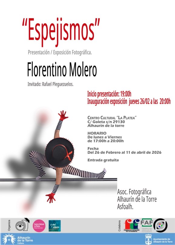 Inauguración de la exposición de Florentino Molero&nbsp;“Espejismo”