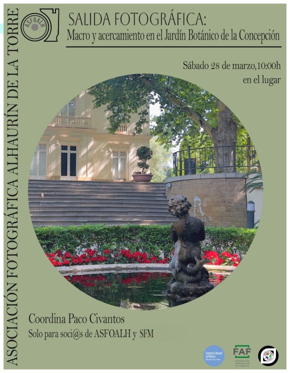 Encuentro fotográfico en el Jardín Botánico Histórico La&nbsp;Concepción